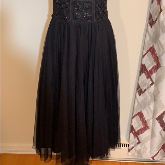 Cache Black dress size 6 - Picture 5 of 8
